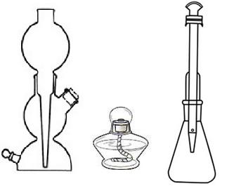 酒精燈 氣體發(fā)生器 測